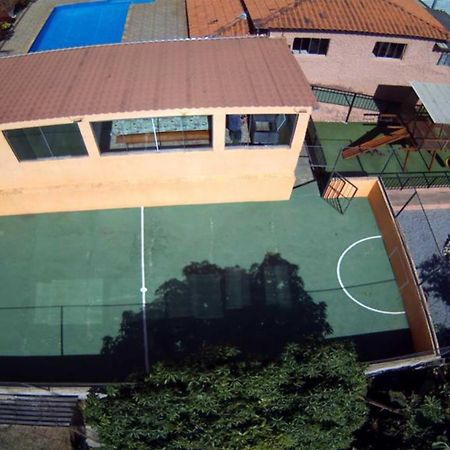 Chacara Bella Vida Com Piscina Churrasqueira Salao De Festas Fogao A Lenha Quadra Aracariguama Exteriér fotografie