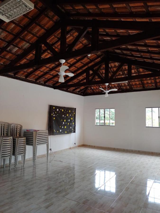 Chacara Bella Vida Com Piscina Churrasqueira Salao De Festas Fogao A Lenha Quadra Aracariguama Exteriér fotografie