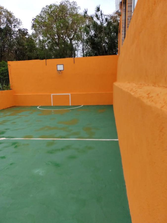 Chacara Bella Vida Com Piscina Churrasqueira Salao De Festas Fogao A Lenha Quadra Aracariguama Exteriér fotografie