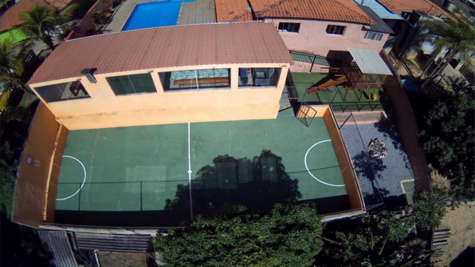 Chacara Bella Vida Com Piscina Churrasqueira Salao De Festas Fogao A Lenha Quadra Aracariguama Exteriér fotografie